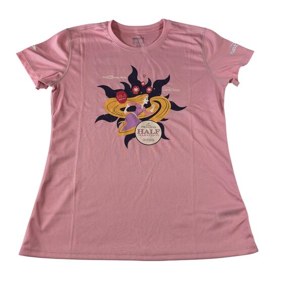 Brooks Tops - RunDisney Princess Half Marathon 2026 Brooks Rapunzel Shirt Women's Size MED